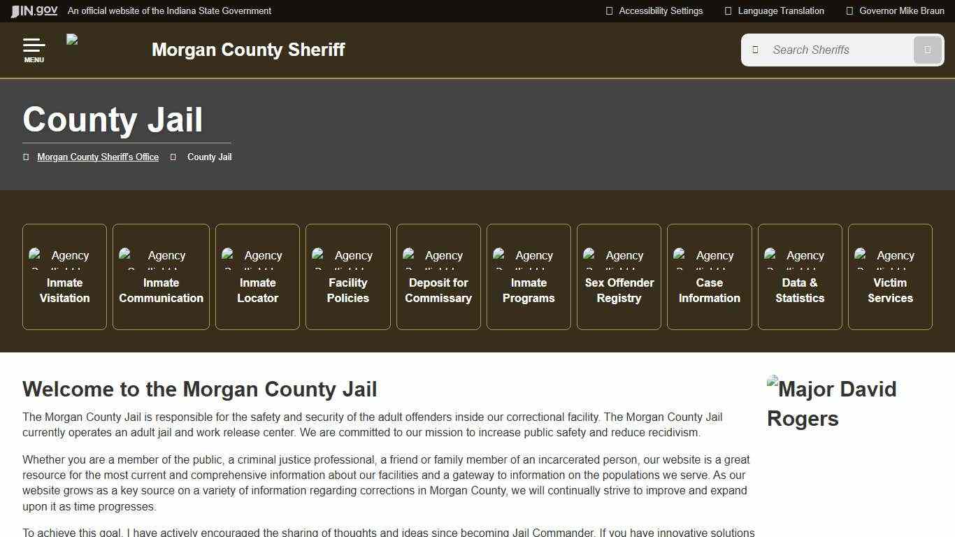 Morgan County Sheriff's Office: County Jail